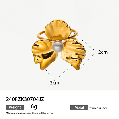 Oversized Flower Ring