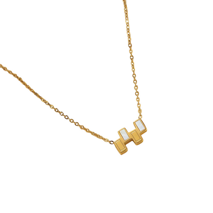 Shell Cross Pendant
