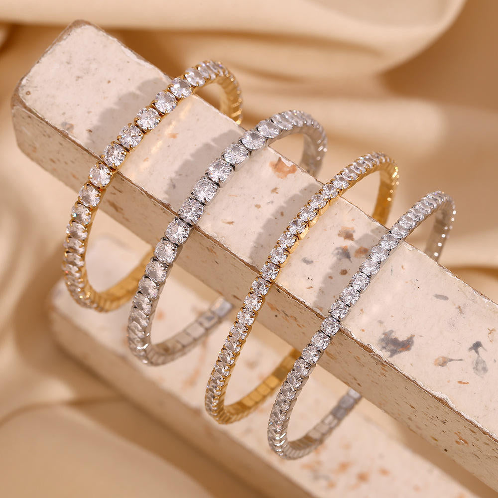 Zircon Tennis Bracelet