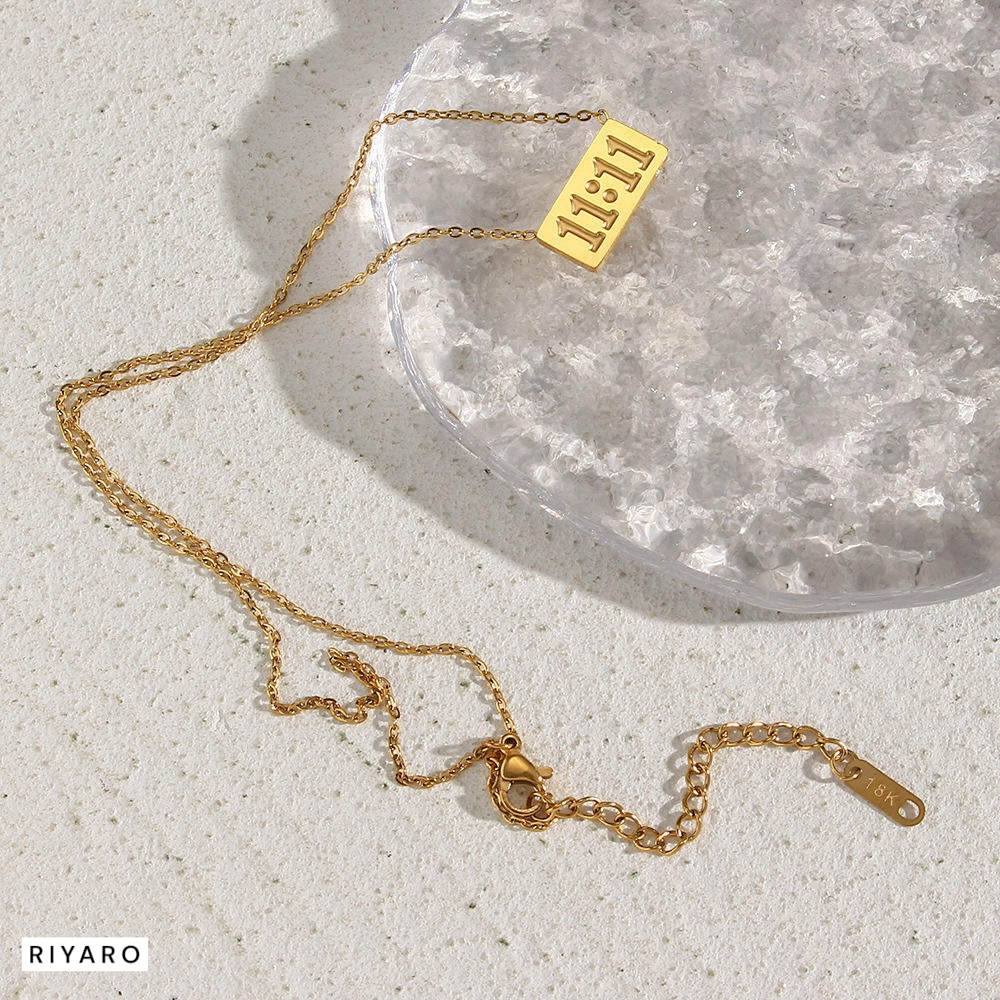 11:11 Charm Necklace