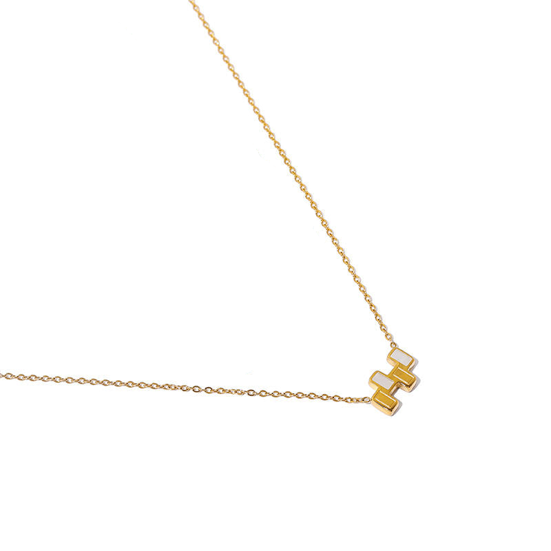 Shell Cross Pendant