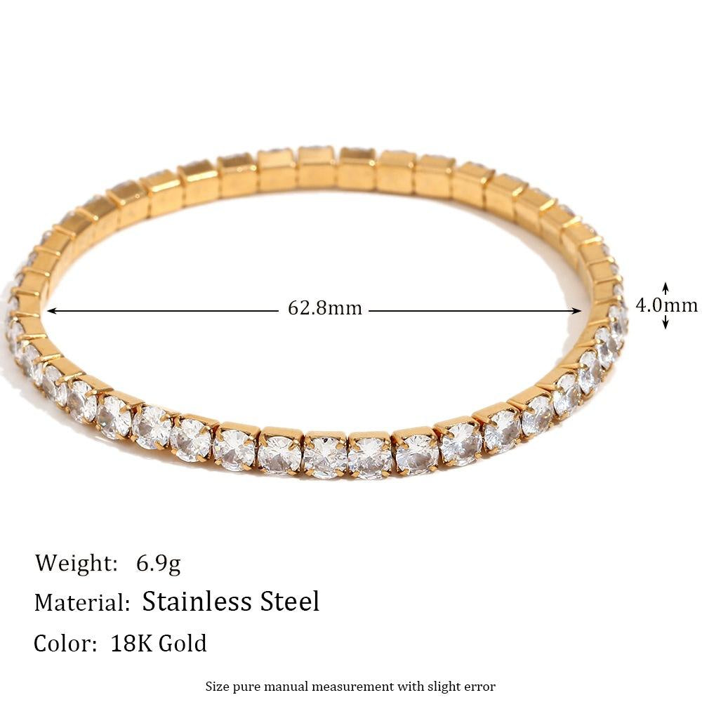 Zircon Tennis Bracelet